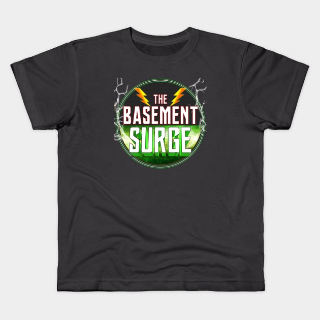 Basement Surge Logo Kids T-Shirt by The Basement Surge